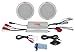 Pyle Marine Receiver Speaker Kit - 2-Channel Amplifier w/ 6.5&rdquo; Speakers (2) Waterproof Poly Bag 3.5mm Jack RCA Adaptor for MP3/iPod & Volume Gain Remote Control & Power Protection Circuitry - PLMRKT2A primary