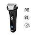 BriGenius Men's Electric Foil Shaver, USB Rechargeable Cordless Electric Razor with Pop-Up Beard Trimmer, Wet Dry Shaver 3 Blades