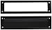Baldwin 0012190 Letter Box Plate, Black