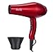 1875W Infrared Professional Salon Hair Dryer, Negative Ionic Blow Dryer for Fast Drying, DC Motor Light Weight Low Noise Hair Blow Dryers with Concentrator