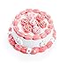 The Queen's Treasures 18 Inch Doll Bakery Food Accessories, Yummy Pink & White Party Cake with Authentic Bakery Box, Compatible with American Girl Pastry Bake Shop & Kitchen Furniture Accessories