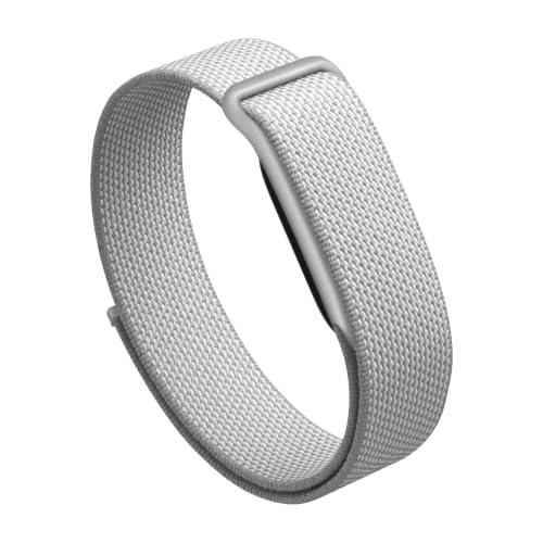 Band for Google Fitbit Air Adjustable Woven Nylon Band Compatible with Fitbit Air Screenless Fitness Tracker, Breathable Hook & Cycle Sport Wrist Strap, Quick Dry Replacement Nylon Watch Band for Work