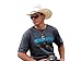 Cinch Men's Grey Logo T-Shirt - Mtt1690208gry