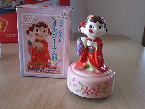 Amazon 不二家 ペコちゃん オルゴール人形 オルゴール ホビー