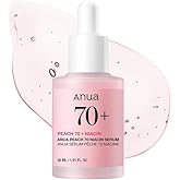 Anua Peach 70 Niacinamide Serum, Daily Glow Serum For Face, Skin Tone & Dullness Care with Vitamin B12, Lightweight, Hydrating For Glass Skin Effect, Korean Skin Care, 1.01 fl.oz