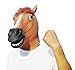 Lubber Horse Head Latex Toy Animal Head Mask For Halloween Costume