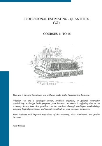 Professional Estimating - Quantities
