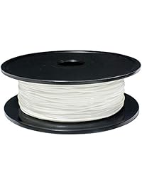 Filamento TPU 1.75mm, Filamento de impresora 3D, Geeetech Filamento TPU 1.75mm, 0.4KG Carrete, Blanco Sólido