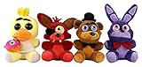 Generic Five Nights at Freddy's Inspired Plush Dolls Stuffed Animal Toys, 4 Piece
