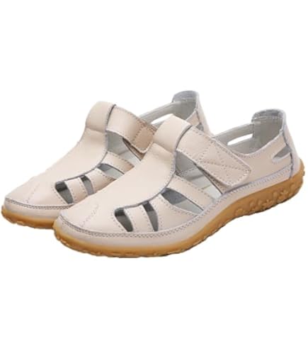 Closed Toe Sandal Moccasins Womens Shoes Clearance Sale Leather Summer  Loafers Women Shoes