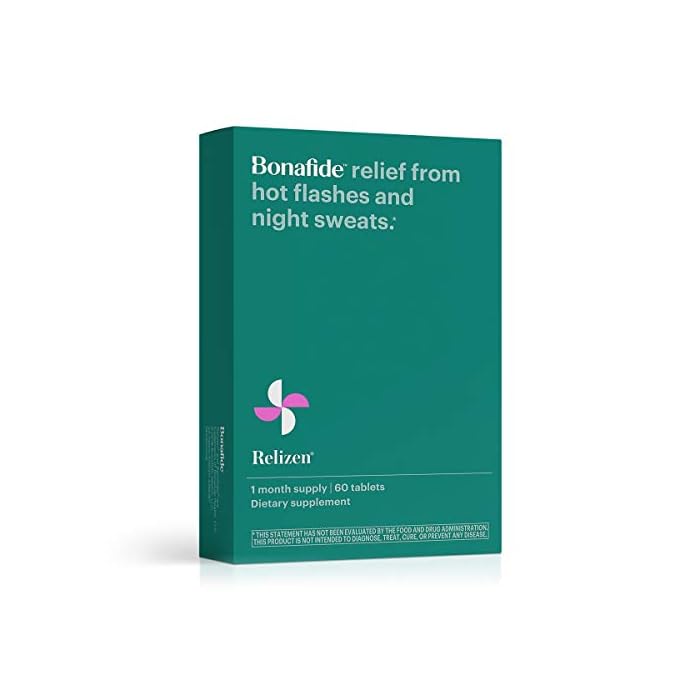 Bonafide – Relizen for Menopause Relief – Hot Flashes – Non-Hormonal, Drug-Free (2 Month)