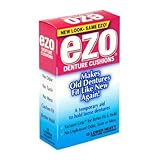 Ezo Denture Cushions, Lower Heavy, 15 Count (Pack of 12)