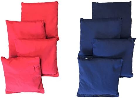 Yard Party Premium Double-Stitched All-Weather Cornhole Bean Bag - Set of 8 with Cloth Carrying Bag