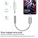 AD ADTRIP Type C to 3.5mm Headphone Audio Adapter Headphone Adapter Type C Earphone Aux Adapter for Huawei Mate 20 Pro/ P20 Pro, Moto Z, Xiaomi Mi 8, Oneplus 6t, oneplus 7 pro, 2-Pack
