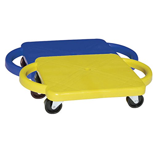 Champion Sports Standard Scooter Board with Handles, Assorted Colors