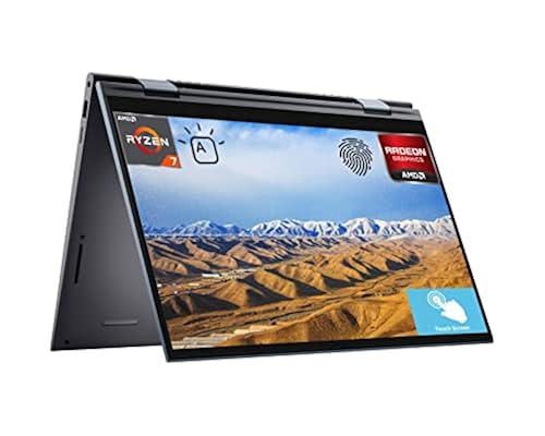 Dell Inspiron 7415 14-inch 2-in-1 Touchscreen Laptop, AMD Ryzen