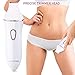 Ladies Electric Shaver, Morpilot Cordless Women's Electric Razor Facial Cleansing and Waterproof Body Leg Hair Trimmer Epilator, Wet/Dry Rechargeable Woman shaver + Manicure Set
