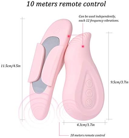 PGREK Shirt 12 Speed Invisible Wireless Remote Control Bluetooth App Smart Cl-ǐt Ví-bratór Strápǒn Vibrating Panties Erotic Sexmu Toys for Women,with Retail Box