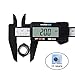 Adoric Digital Caliper, Micrometer Caliper Measuring Tool, Auto-off Vernier Calipers with Inch/ MM Conversion, Large LCD Screen, 0-6Inch/150mm Carbon Fiber Gauge