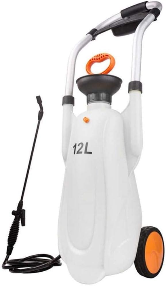 FANPING 12L Disinfection Watering Can, Push Spray Bottle,Sprayer Household High Pressure Agricultural Watering Portable Manual Hand Pressure Pesticide Pesticide Disinfection Garden Watering