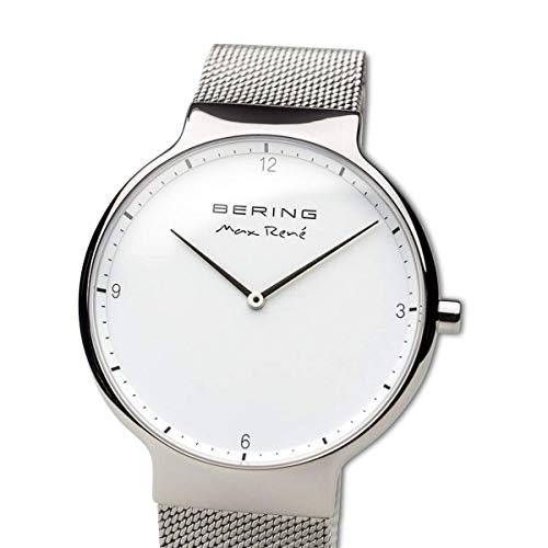 BERING-Time-Mens-Slim-Watch-15540-004-40MM-Case-Max-Ren-Collection-Stainless-Steel-Strap-Scratch-Resistant-Sapphire-Crystal-Minimalistic-Designed-in-Denmark