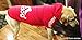Idepet Cotton Adidog Large Dog Clothes, 9XL, Red