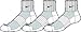 NIKE 3PPK DRI-FIT HALF-CUSHION QUARTER (XL) (ADULT UNISEX)