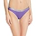 Calvin Klein Women's Logo Cotton Bikini Panty, Grandeur, Medium