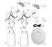 KidsTime Electric Breast Pump Double Breast Pump hands-Free Breastpump with 2 Cold Heat Pad