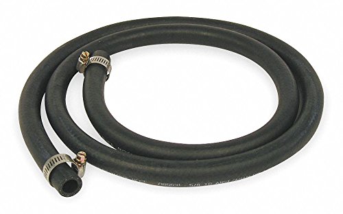 6 ft. Black Reinforced Dishwasher Hose