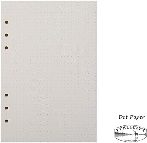 7Felicity Classic Writing Business Notebook,Leather Cover,9" x 6.5",Refillable Pages Journal Diary,Handmade Traveler's Notebook, Writing Pads,Wirebound Notebooks(114A) (Refills-3)