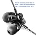 CHSMONB Wired Headphones(Earphones/Earbuds), In-Ear Headphones Wired Bass Stereo Sports Headphones with Snug and Soft Design, Inline Controls for Hands-free Calling and MP3 Players