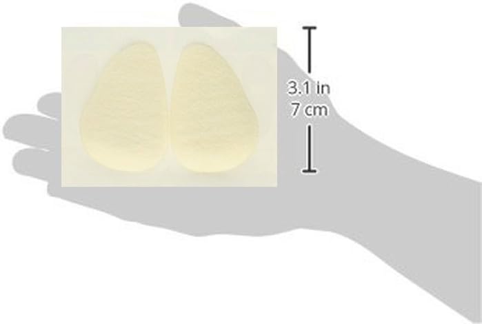 Hapad Metatarsal Foot Pain Relief Cushion, Foot Pads and Shoe Inserts Orthotics for Metatarsalgia Topical Pain Relief, Ball of Foot Cushion and Insoles for Morton's Neuroma, Medium, White: Health & Personal Care