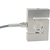 BENGBUZZYQ S-Type Load Cell 5kg&ndash;20t, Tension &amp; Compression Force Sensor, High Accuracy, Stainless Steel, 4-20mA / mV/V Output(300KG,M12)