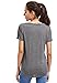 MakeMeChic Women's Basic T-Shirt Short Sleeve Pocket Casual Loose Summer Tops