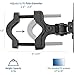 VIVO Black Steel Universal Bracket Pole Mount with Removable 75mm and 100mm VESA Plate | Fits 13” to 30” Screens (MOUNT-POLE01)thumb 1