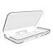 YZtree Nintendo Switch Case, Deluxe Hard Shell Travel Carrying Case Crystal Clear Case for Nintendo 2DS XL,Clear