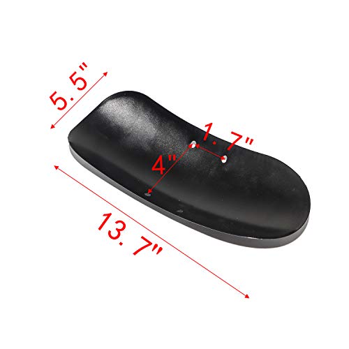 Senkauto Black Metal Short Front Fender Mudguard For 2010-2017 Harley Sportster Forty Eight 48 XL1200X 1200