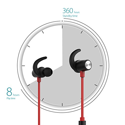 image for Bluetooth Headphones, dodocool Wireless 4.1 Sports Earphones with Magn