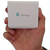 K2R-803 Cell Phone Portable Charger with flashlight - Buy Our Best seller on Amazon - Ideal For outdoors & camping as a reserve backup external battery pack with fast dual USB charging ports - A Universal power Bank for most smartphones including Samsung, iPhone. Android & other phones