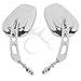 TCMT Motorcycle Rear View Mirrors Fits For Harley Sportster XL1200 883 Softail Deluxe VRSCAW V-ROD Fat Bob Street Bob Dyna Touring Road King Road Glide Street Glide Electra Glide Ultra