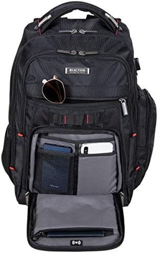 Kenneth Cole Reaction Urban Traveler 15”-17” Laptop & Tablet Anti-Theft RFID Business Travel Backpack 4 Kenneth Cole Reaction Urban Traveler 15”-17” Laptop & Tablet Anti-Theft RFID Business Travel Backpack