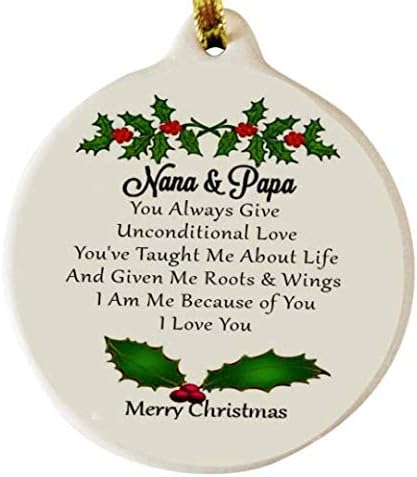 papa christmas ornament