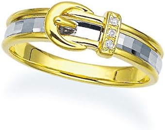 Amazon ジュエリーツツミ Jewelry Tsutsumi プラチナ K18イエローゴールドダイヤモンドリング Rfr3 8号 リング 通販