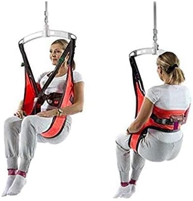 Photo 1 of Fushida Lift Sling, Commode Patient Lift Slings Medical Transfer Sling for Patients Shower Bath, Large Toileting Sling, Lift Sling for Elderly Bariatric, Divided U Slings