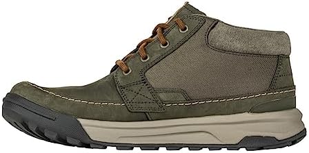 Oboz Men\'s Muted Green Sypes Mid Leather Waterproof Hiking Lace Up Boots Size 10 Oboz Sypes Mid Leather Waterproof Hiking Boots Men main image 3