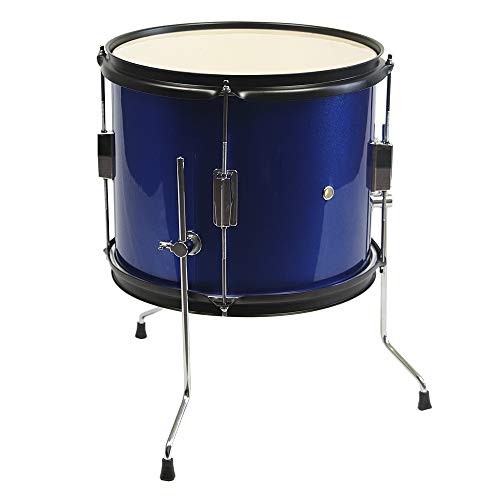 GP Percussion GP55BL 5-Piece Junior Drum Set with Cymbals and Throne in Blue - Thumbnail 4