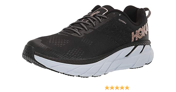 hoka clifton 6 black womens