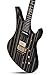 Schecter Synyster Gates Custom-S - Black with Gold Stripes