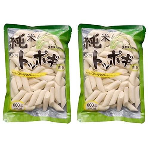 珍味堂 純米 トッポギ 600g×2個セット◆もちもちして美味しい～ 韓国食品 韓国料理 韓国食材 簡単料理 業務用 お餅 韓国餅商品画像